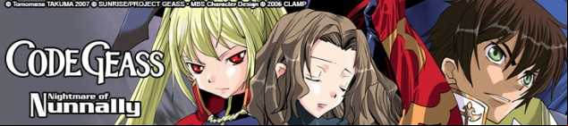 Dossier manga - Code Geass - Nightmare of Nunnally