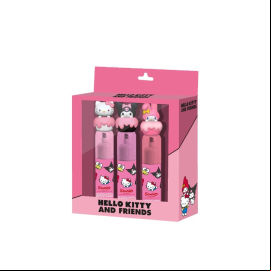 HELLO KITTY & Friends - Cake - Pack de 3 Surligneurs 