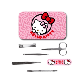 HELLO KITTY - Set de Manucure 6pc 