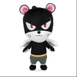 Fairy Tail : Poupée de chiffon Lily avec carte de , peluche de 27 cm 