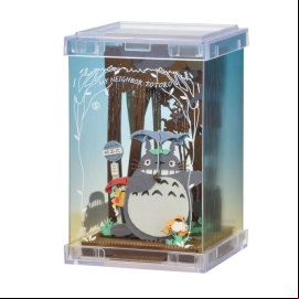 Puzzle MON VOISIN TOTORO - Dansons sous la pluie - Théâtre de papier Cube 