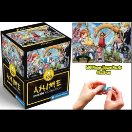 Anime Puzzle Collection - Cube500 One Piece: The Crew - Jigsaw Puzzle 500 Pcs 