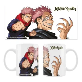 Jujutsu Kaisen mug céramique Yuji & Sukuna 