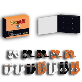 DRAGON BALL Z - Gift Box - 12 Paires de Chaussettes (T 40-46) 