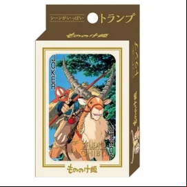 Princesse Mononoké jeu de cartes à jouer 