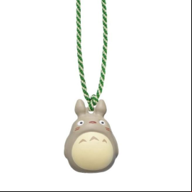 Porte-clé MON VOISIN TOTORO - Totoro Gris - Strap Clochette Netsuke 