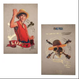 One Piece carnet Luffy 