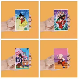 DRAGON BALL 4 LENTICULAR MAGNETS SET 
