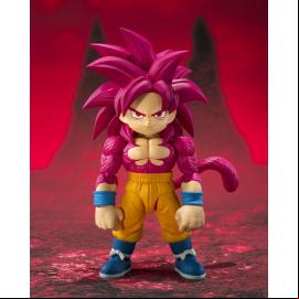 Figurine Dragon Ball Daima - Son Goku Mini Super Saiyan 4 SH Figuarts 