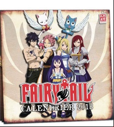 Manga - Manhwa - Calendrier - Fairy Tail - 2013