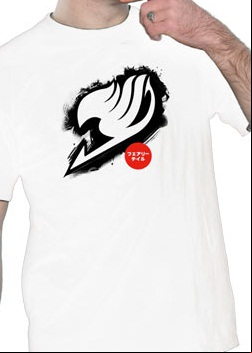 Manga - Manhwa - Fairy Tail - T-shirt Logo Blanc - Nekowear