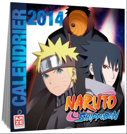 Manga - Manhwa - Calendrier - Naruto Shippuden - 2014