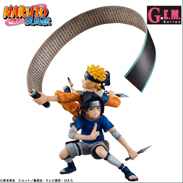 Manga - Manhwa - Naruto Uzumaki & Sasuke Uchiha - G.E.M. Remix - Megahouse