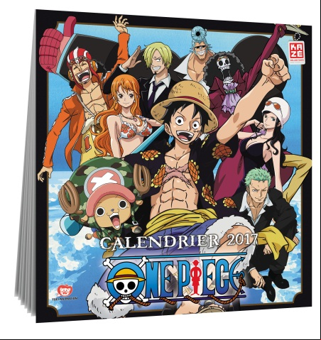 Manga - Manhwa - One Piece - Calendrier 2017 - Kazé