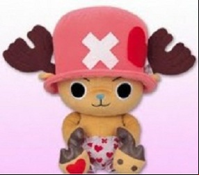Manga - Manhwa - One Piece - Peluche Chopper Ver. Saint-Valentin - Banpresto