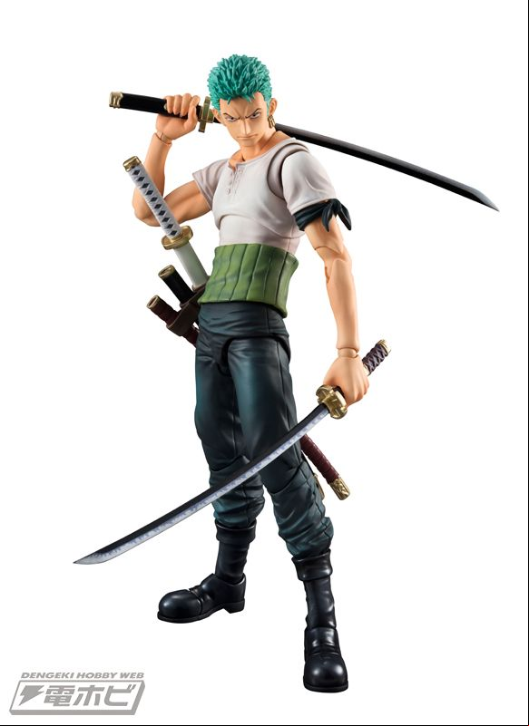 Manga - Manhwa - Roronoa Zoro - Variable Action Heroes Ver. Past Blue - Megahouse