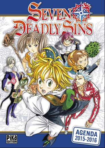 Manga - Manhwa - Agenda 2015 2016 - Seven Deadly sins